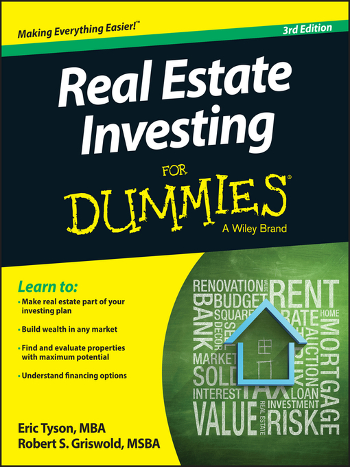 Title details for Real Estate Investing For Dummies by Eric Tyson - Available
